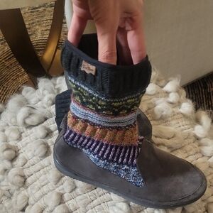 Colorful Knit Boot Socks